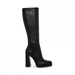 Women Steve Madden Frankie Platforms Black | 3782914-NL