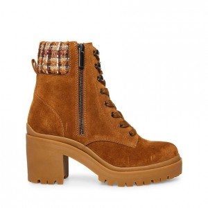 Women Steve Madden Jaydin-f Platforms Brown | 5270638-DR