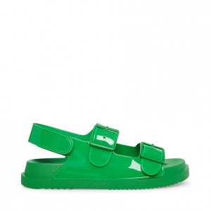 Women Steve Madden Margie-j Jelly Platforms Green | 0536784-TW