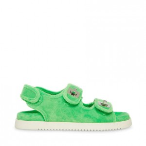 Women Steve Madden Margie-t Platforms Green | 9268347-CH