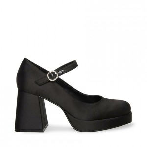Women Steve Madden Mingle Heels Black | 4825367-BA