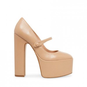 Women Steve Madden Prisila Heels Pink | 6031257-MR