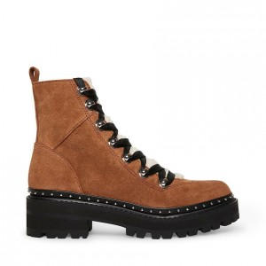 Women Steve Madden Rainier Platforms Brown | 7625381-ID