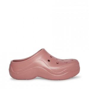 Women Steve Madden Scuff Platforms Purple | 9268705-VN