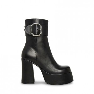 Women Steve Madden Siren Platforms Black | 2186457-AO