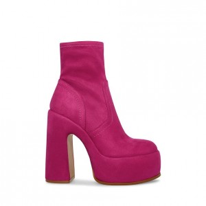 Women Steve Madden Stassie Platforms Pink | 0417382-TK