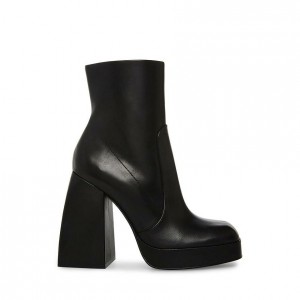 Women Steve Madden Trina Platforms Black | 2038569-FM