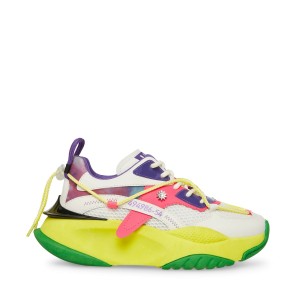 Women Steve Madden Trip Platforms Multicolor | 3541806-PC