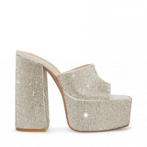 Women Steve Madden Trixie-r Platforms Brown | 8532476-MB